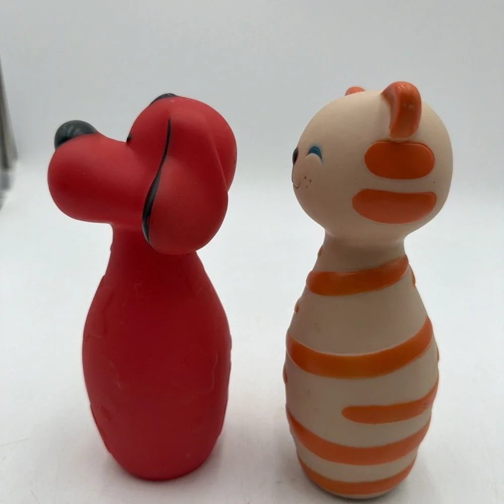 Melissa & Doug K's Kids Bowling Friends Replacement Pins Dog & Cat
